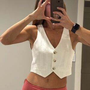 PRETTY GARBAGE Women's Cropped Vest